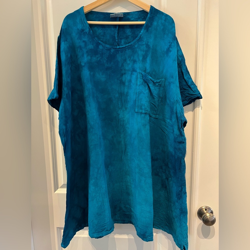 Teal Women's Tunic Top